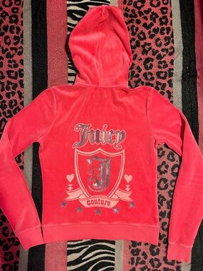 Vintage Juicy Couture velour track jacket